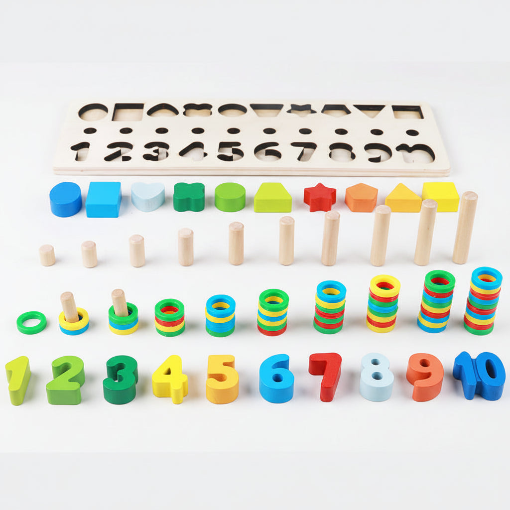 3 in 1 Early Educational Board