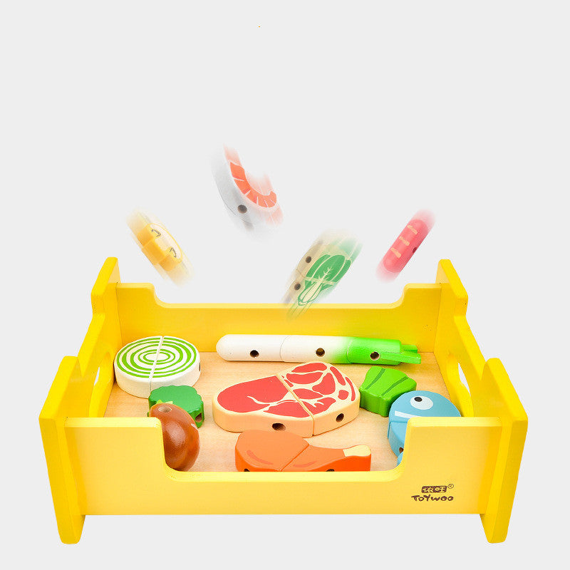 Children's Wooden BBQ Toy