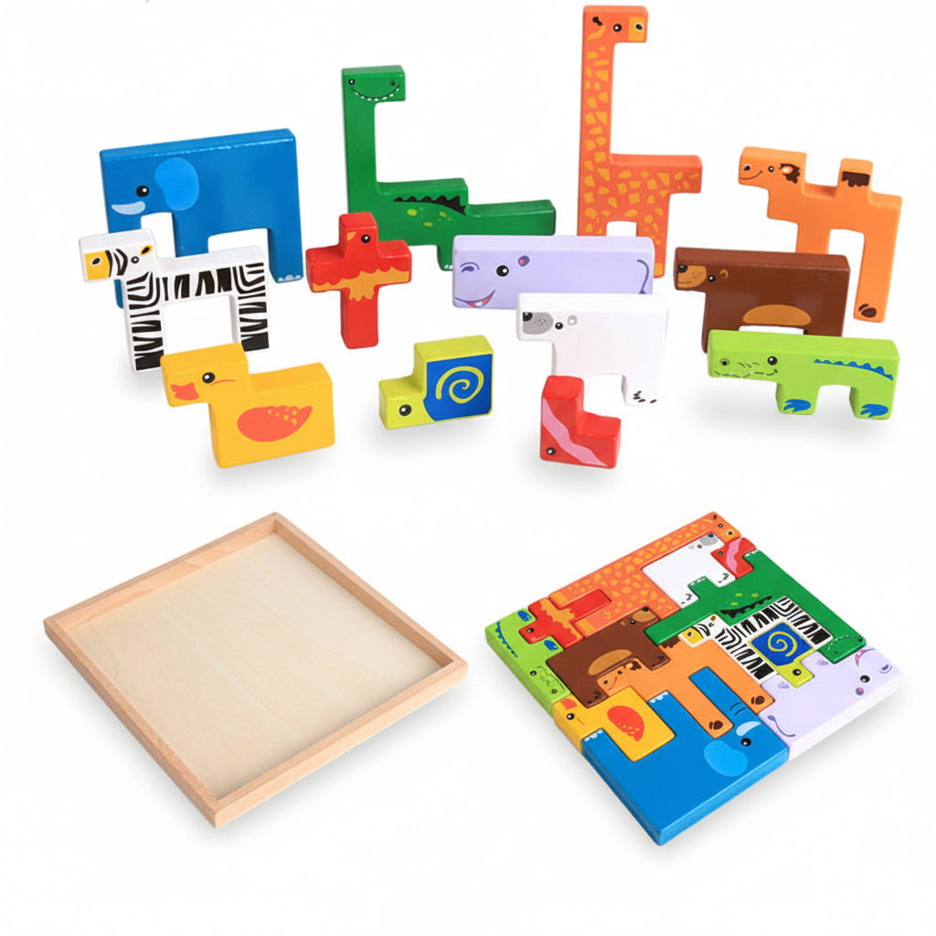 3D Animal Blocks