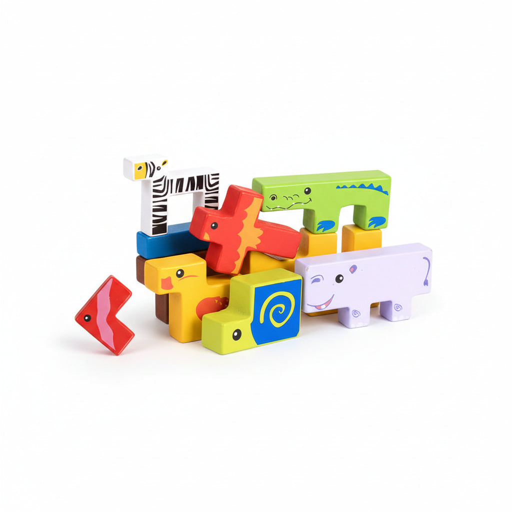 3D Animal Blocks
