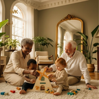 WK Wooden Windmill Track Gliding Car Toy. Wonder Kiiids