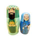 Handmade Nested Doll Navitad Set