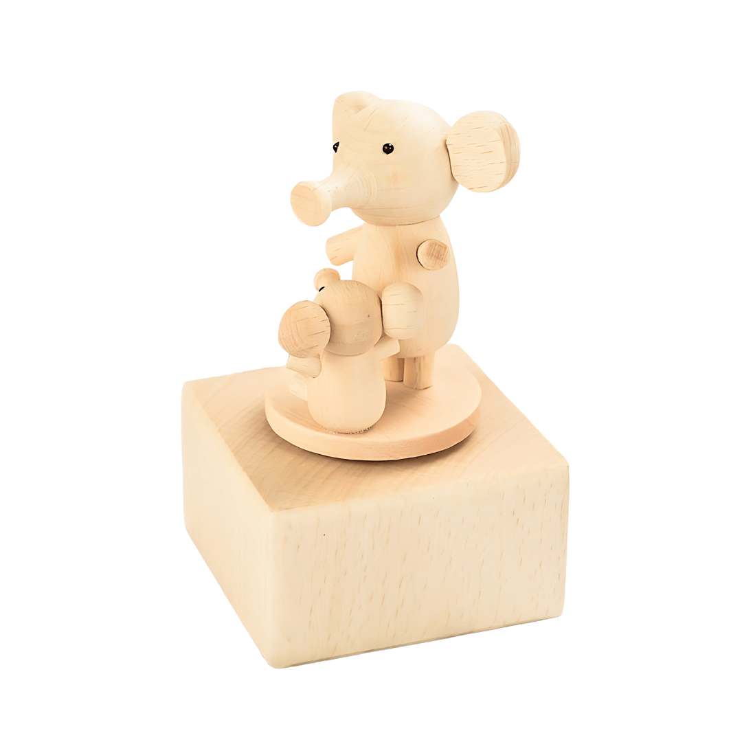 Handcrafted woodenmini music box - Wonder Kiiids