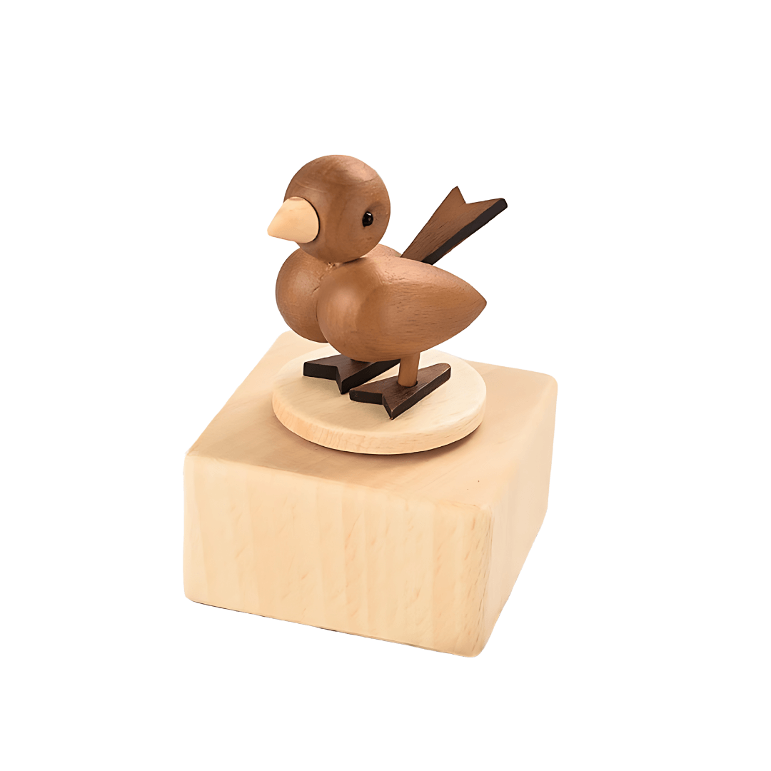 Handcrafted woodenmini music box - Wonder Kiiids
