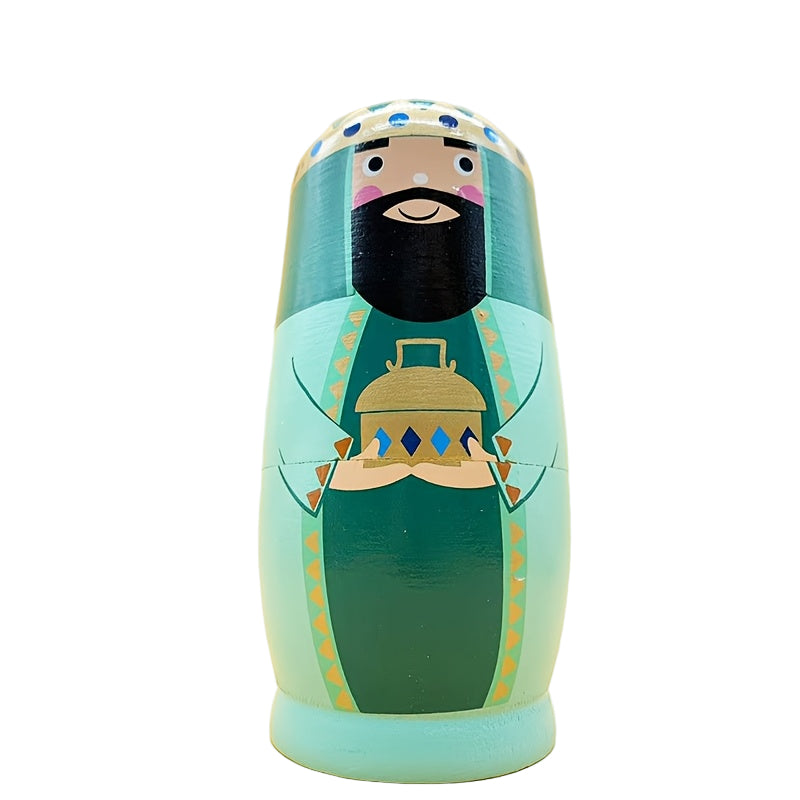 Handmade Nested Doll Navitad Set