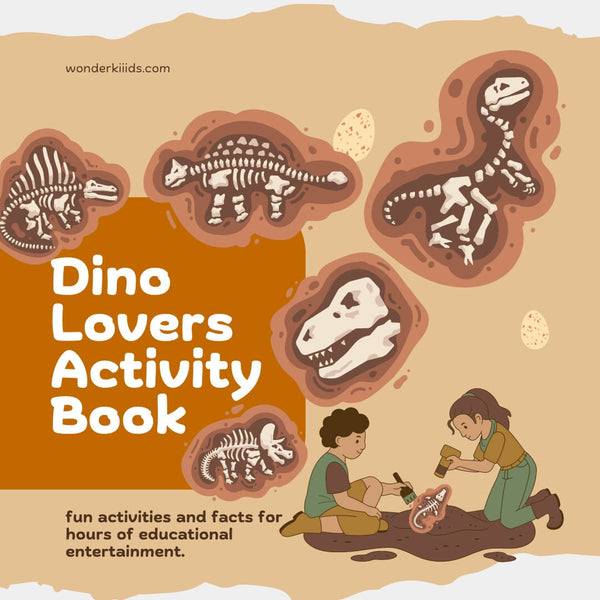 Children's Dino Fossil and Activity Book!