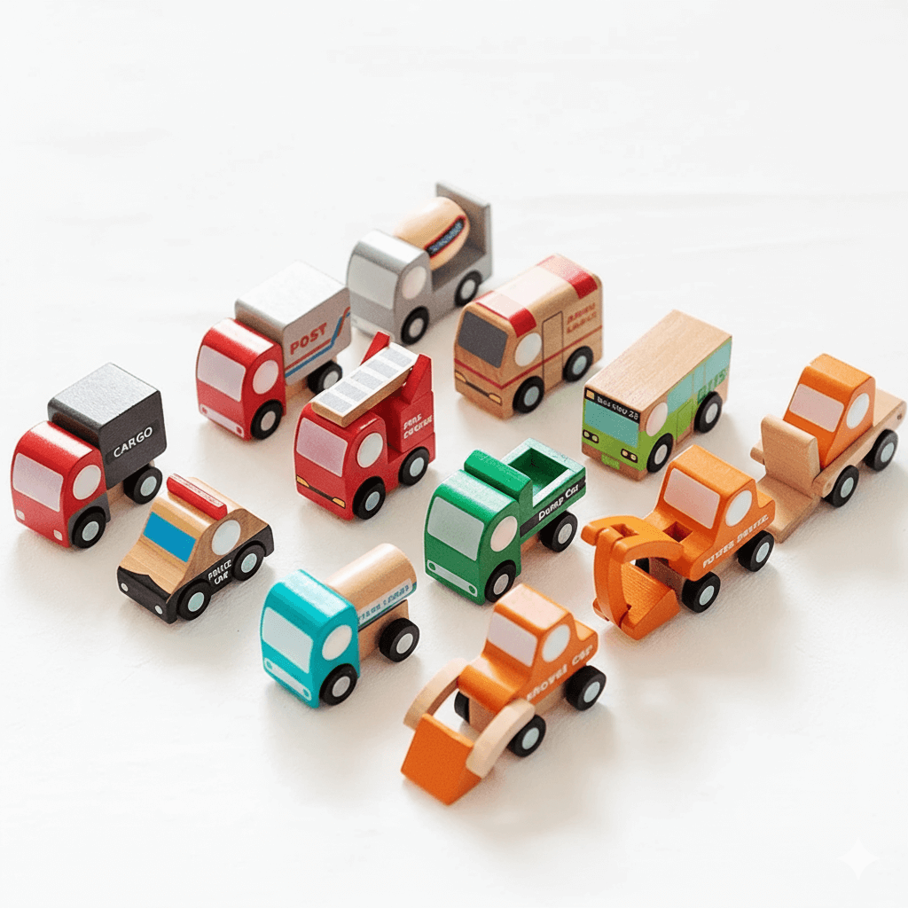 Mini Wooden Transport Toy