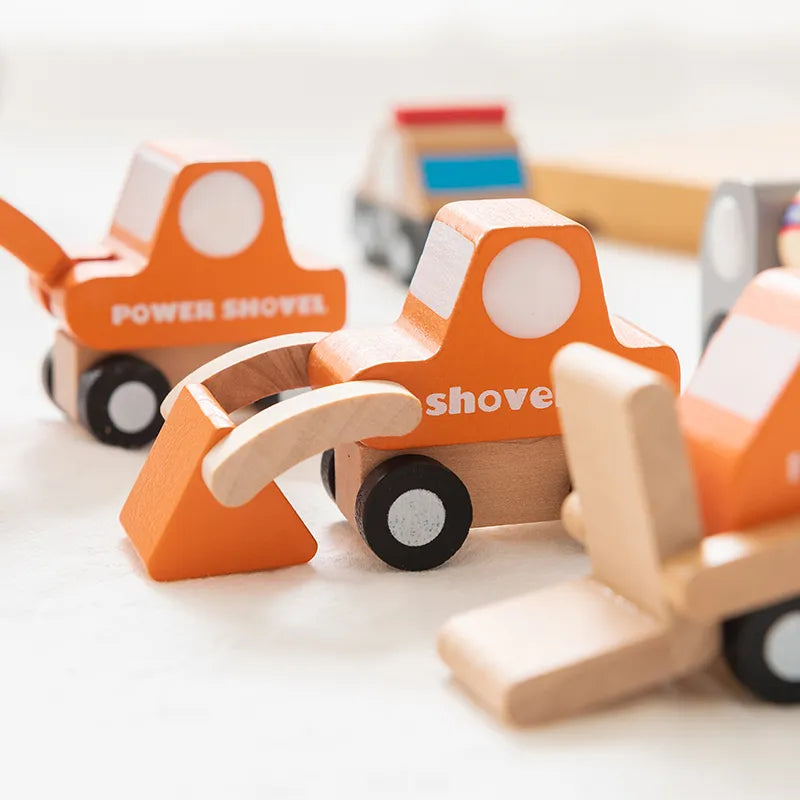 Mini Wooden Simulation Car Toy