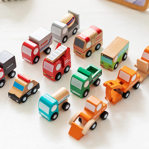 Mini Wooden Simulation Car Toy