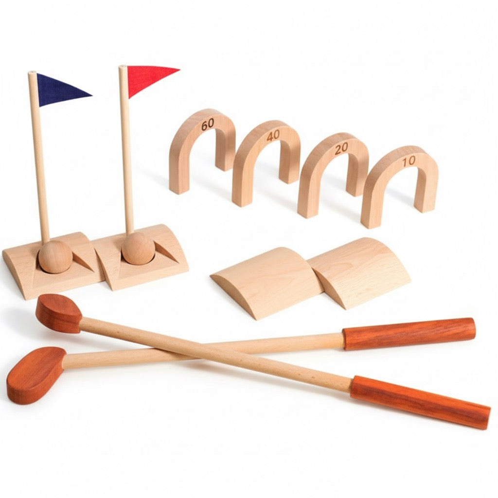 Children's Wooden Golf_wonder kiiids