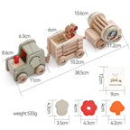 Wooden Shape Sorter Train