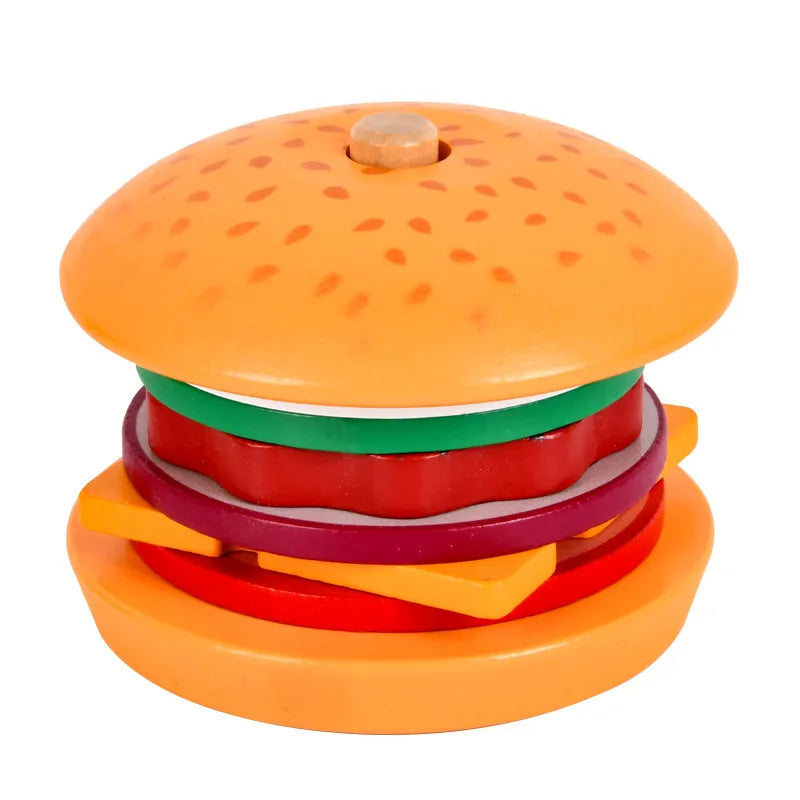 Montessori Burger Stacking Toys