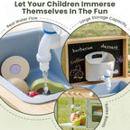 WK Montessori Wooden Mud Kitchen