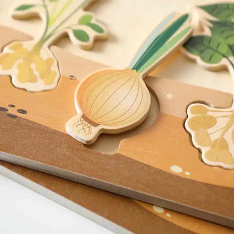 VegiMatch 3D Puzzle- Wonder Kiiids