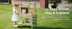 WK Montessori Wooden Mud Kitchen