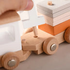 Wooden Number Train