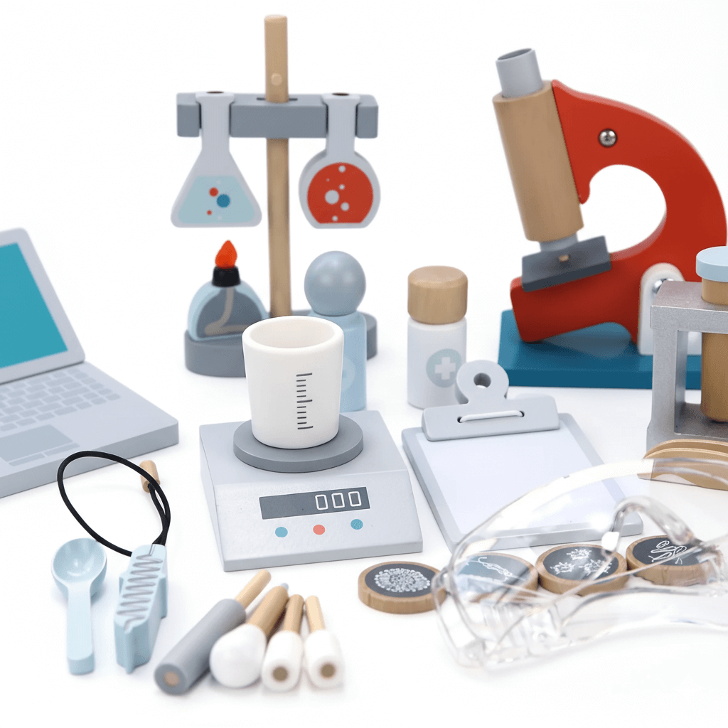 Montessori-style science experiment set_ Wonder kiiids