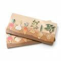 Wooden puzzle with vegetable illustrations on a white background_VegiMatch 3D Puzzle- Wonder Kiiids