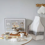 WK - Wooden Cookie Play Kitchen Set – Pretend Baking Toy for Creative Play