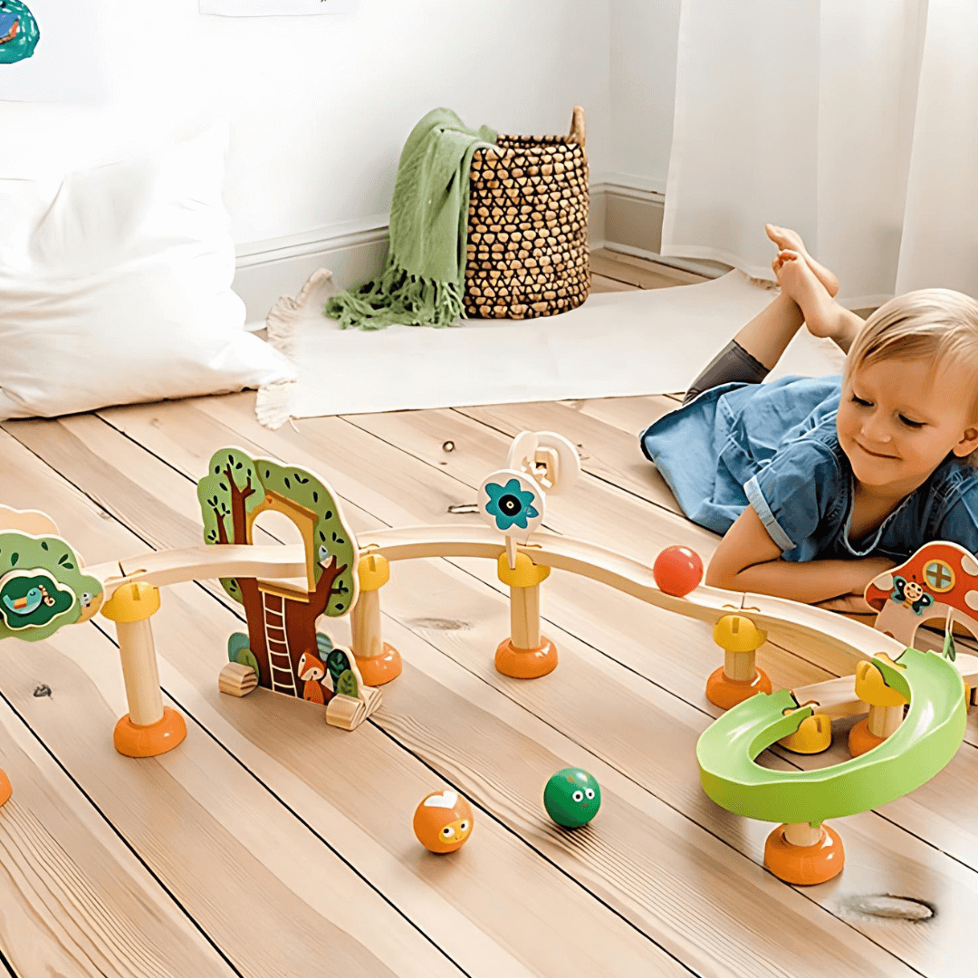 Wooden Pipe Building Blocks - Wonder Kiiiids