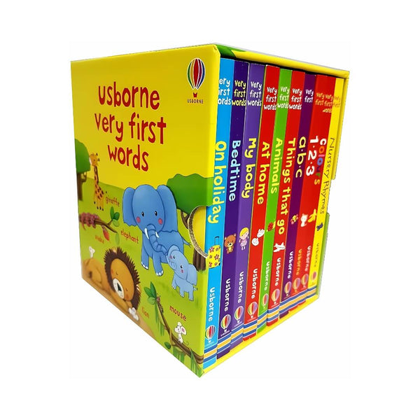 Wonder Kiiids - Usborne Very First Words 10-Book Set – Early Learning Adventure