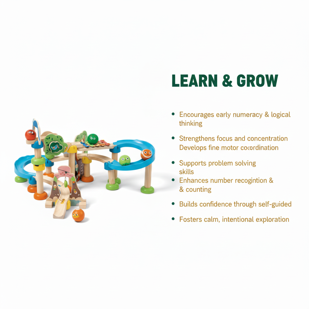 Wooden Pipe Building Blocks - Wonder Kiiiids