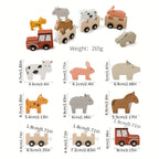 Farm Friends Tractor Set Wonder Kiiids