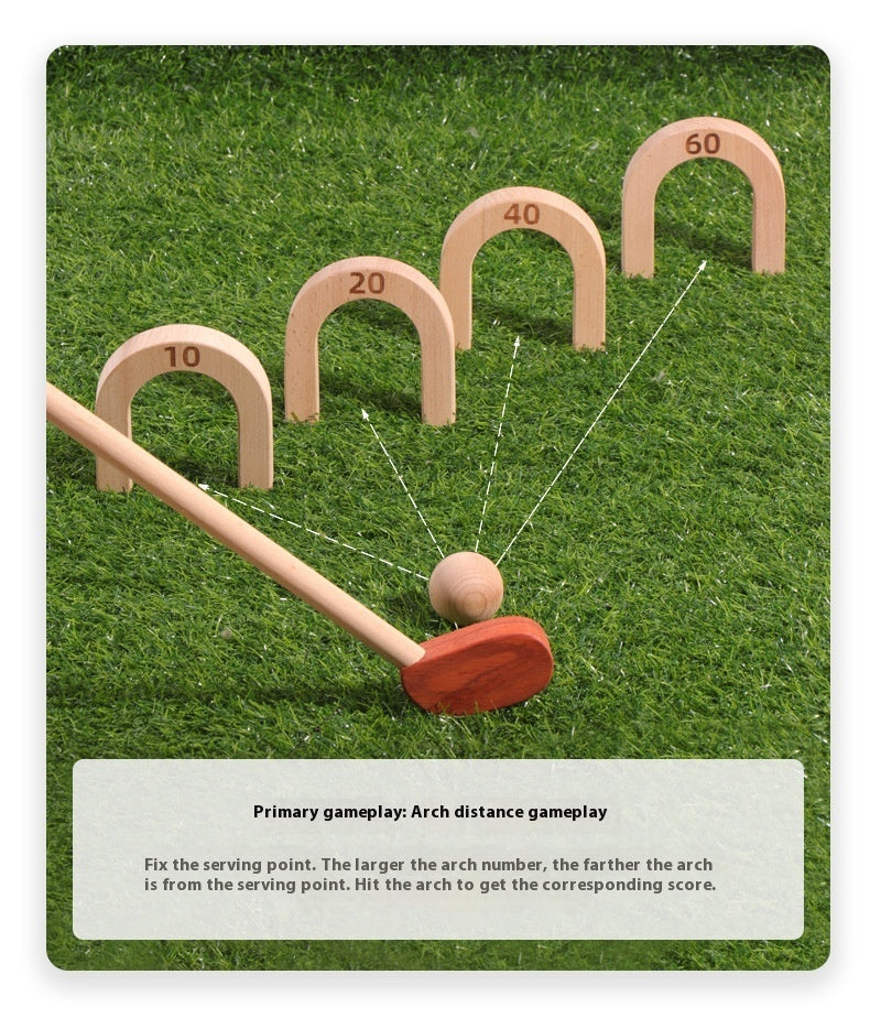 Children's Wooden Golf